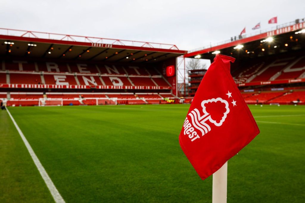 A general view of the City Ground