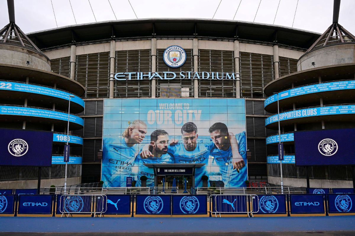 Man City down in sixth as average PL club attendances revealed