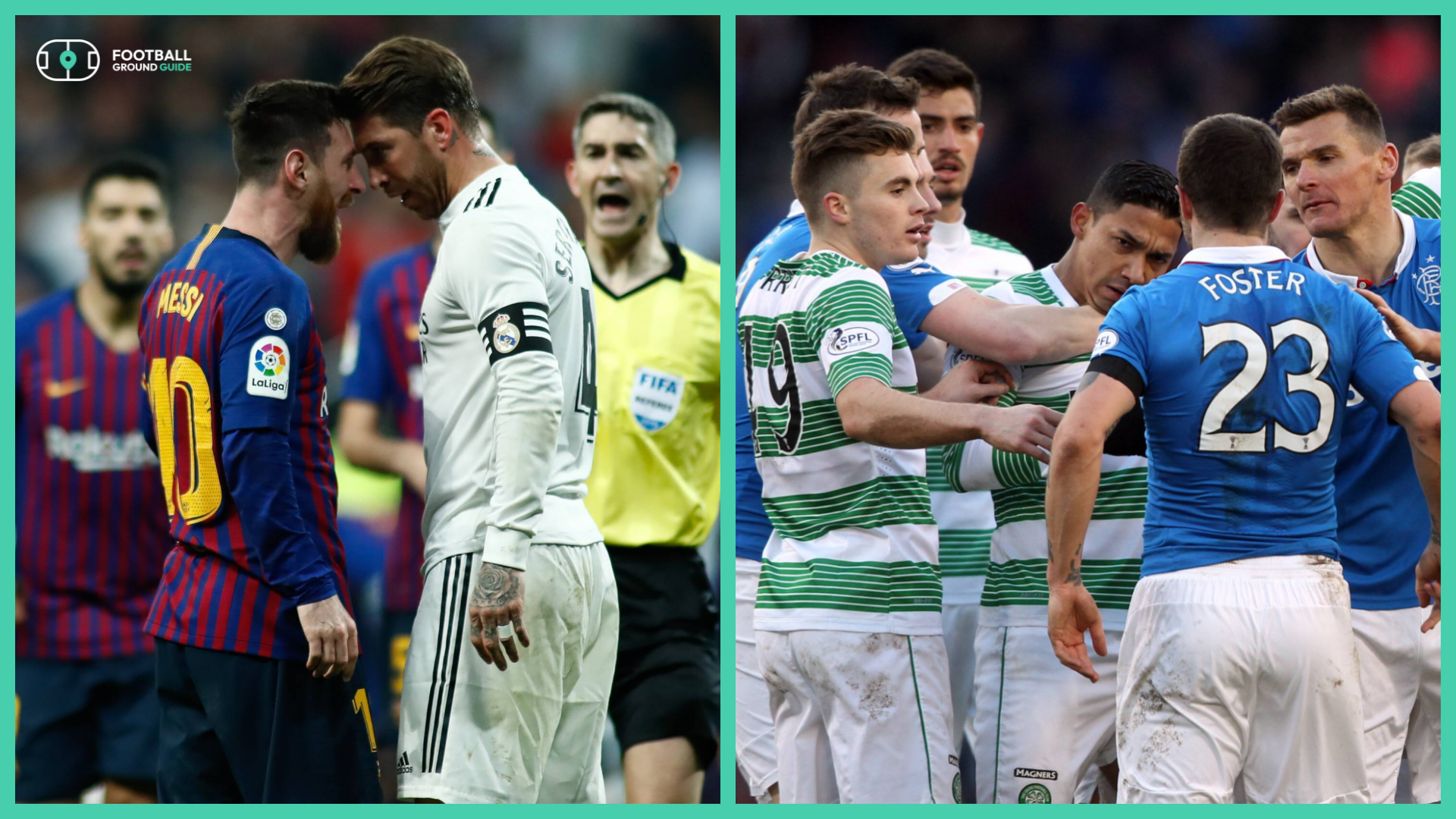 The top 10 biggest derbies and rivalries in world football, including El Clasico and the Old Firm