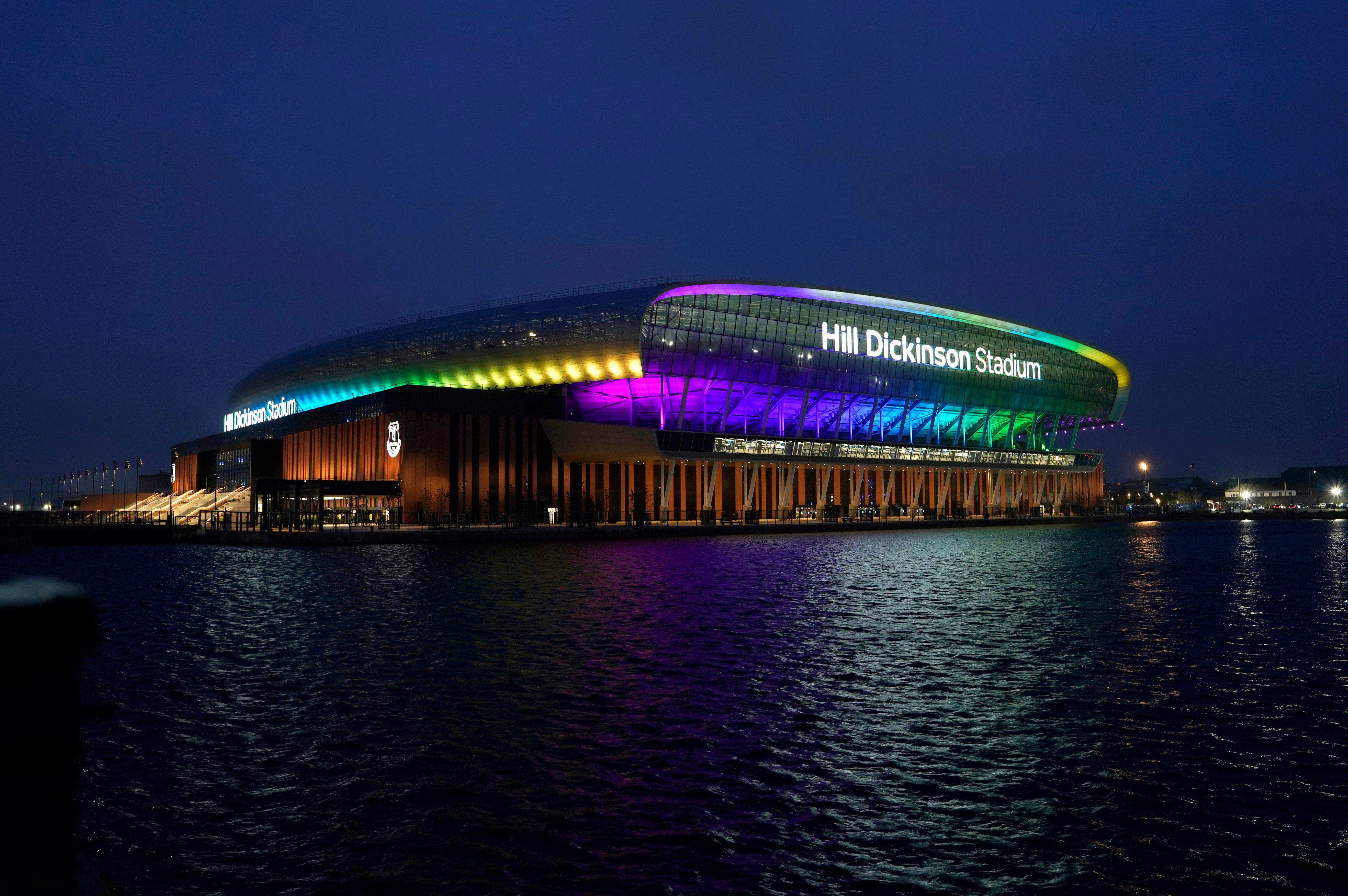 Why Everton’s Hill Dickinson Stadium will display rainbow colours for Man Utd clash