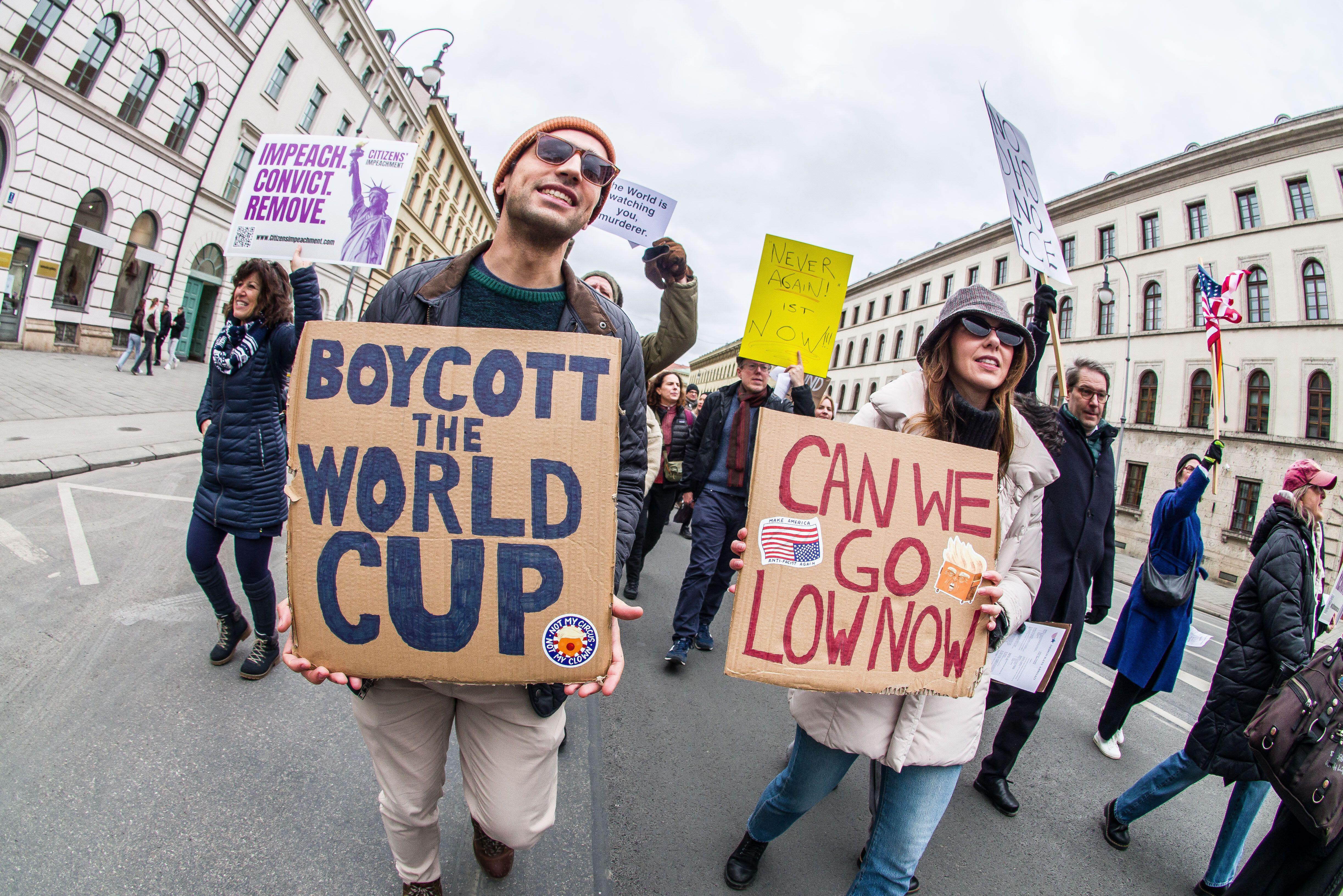 Can tourists be detained at the World Cup?