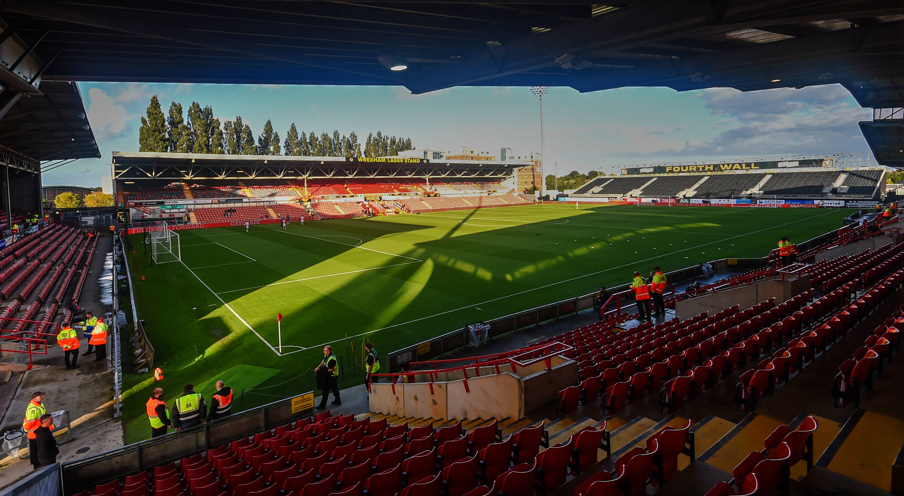 Latest Wrexham footage shows a big milestone in Kop Stand redevelopment at the Racecourse Ground