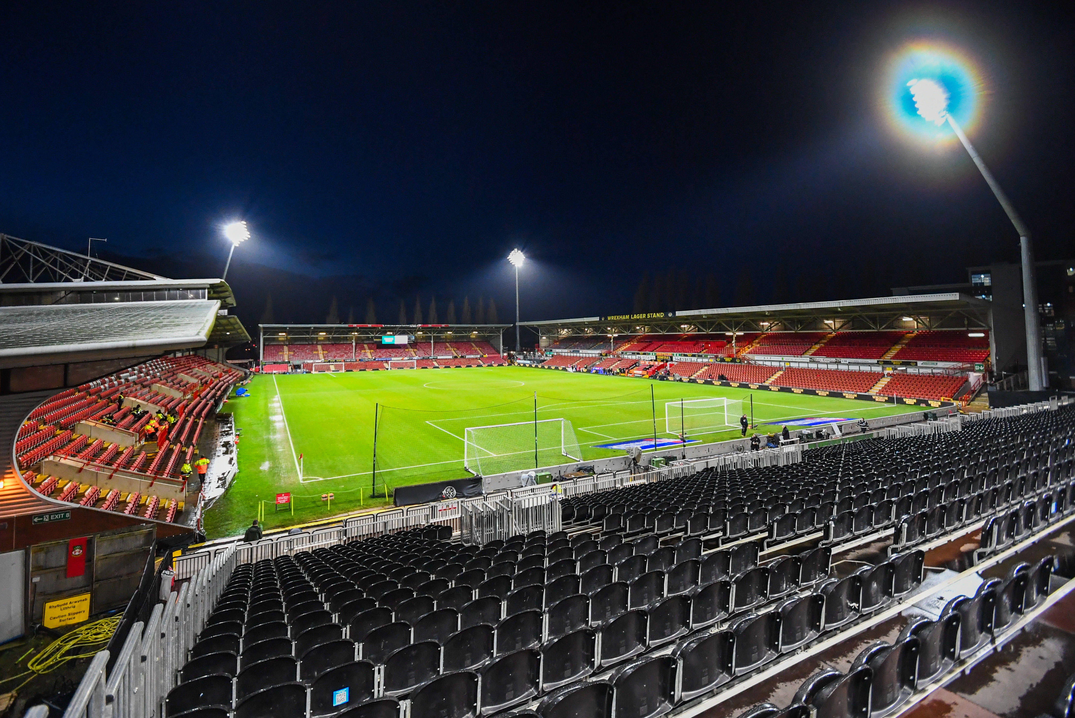 Wrexham stadium update: New drone footage shows latest progress on Kop Stand redevelopment