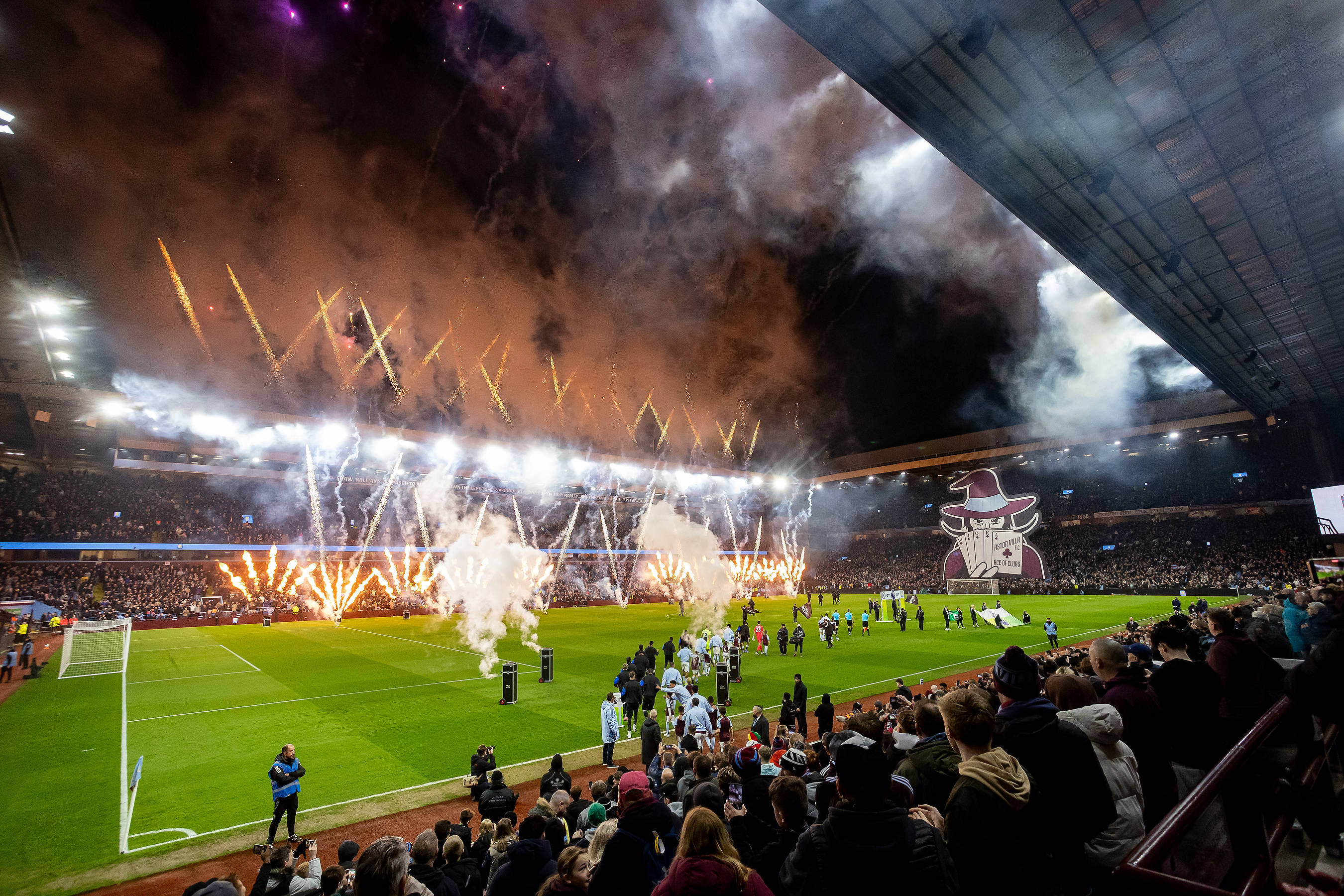 Best Villa Park tifos and displays, including striking tribute to Aston Villa captain John McGinn