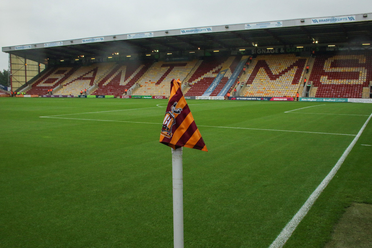 Bradford City to undergo significant stadium change after three-year deal agreed