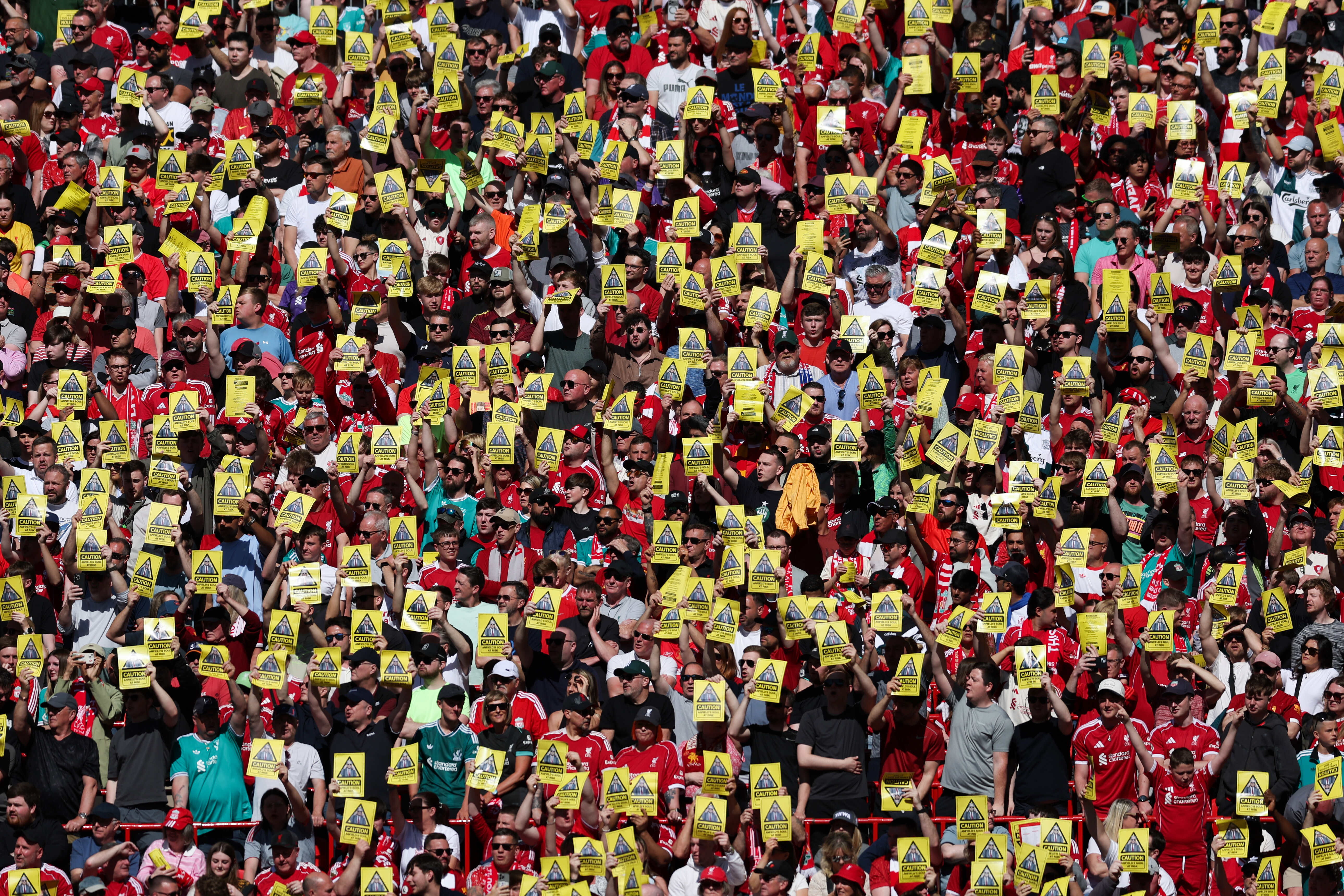 What Liverpool fans chanted at FSG during mass-scale Anfield protest over ticket price rises