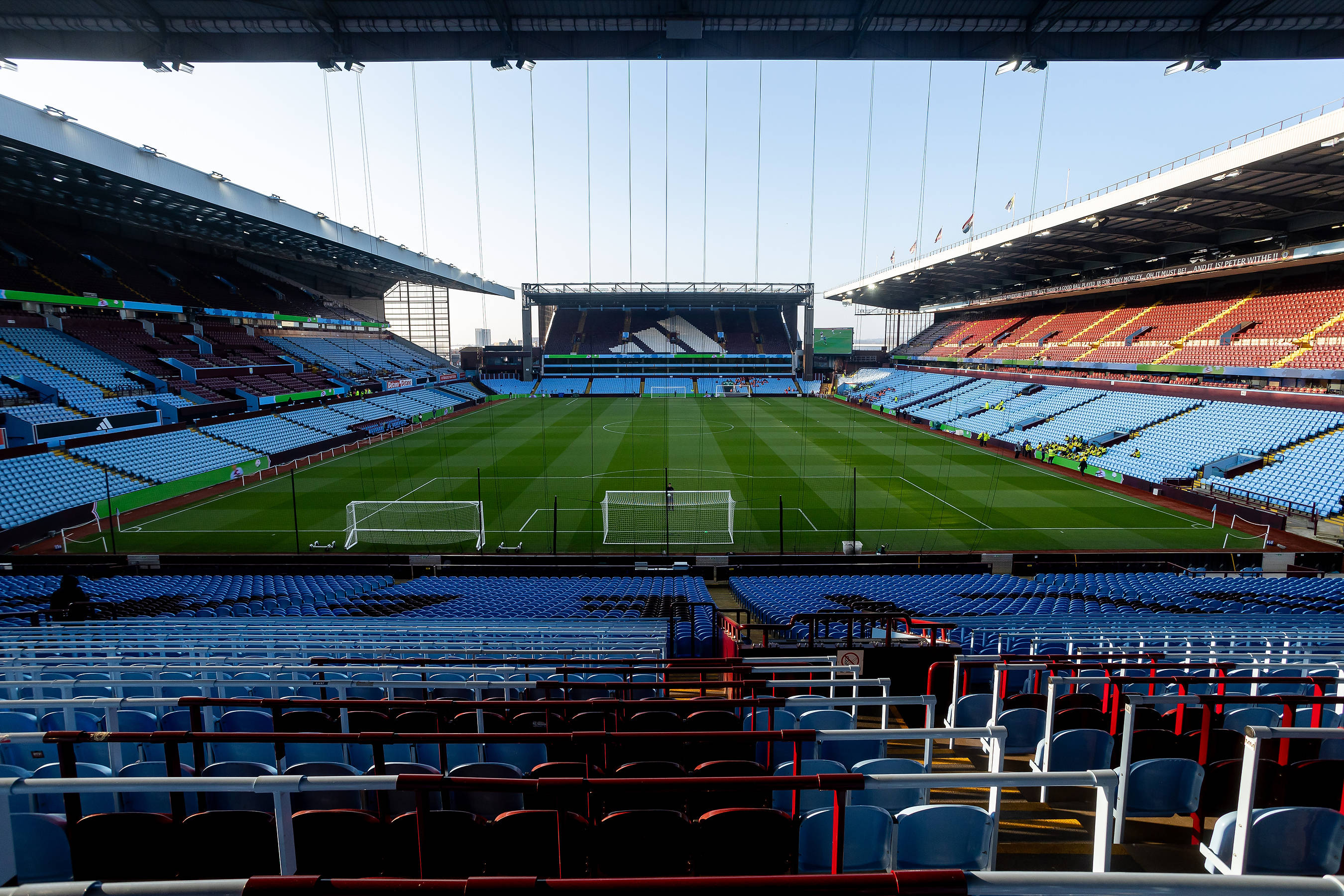 Villa Park drone footage shows latest update on North Stand demolition as expansion works accelerate