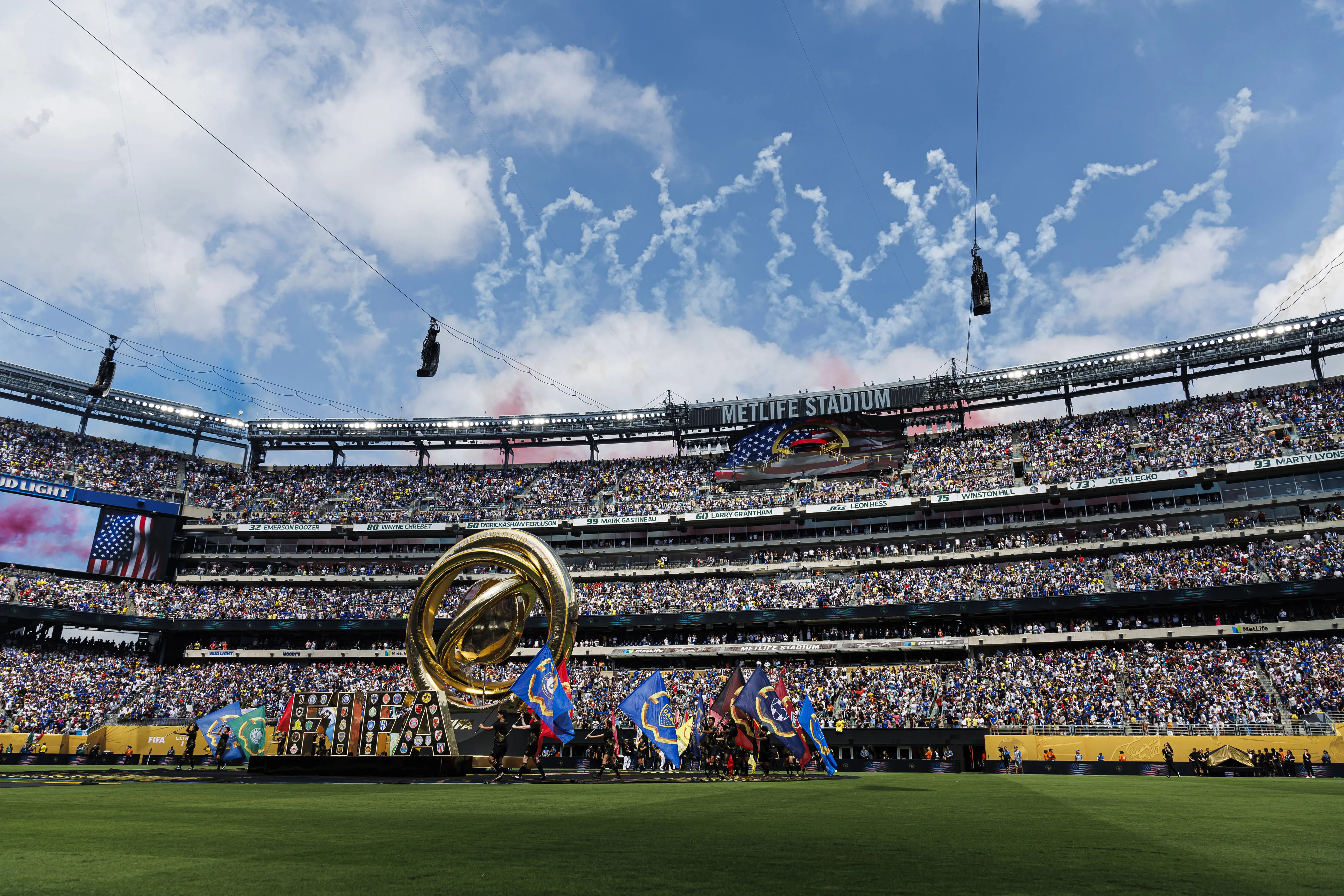 View inside MetLife Stadium ahead of Club World Cup final