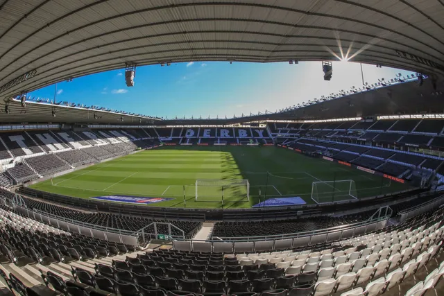 Pride Park, home of Derby County, whose EFL Trophy attendances have been risible.