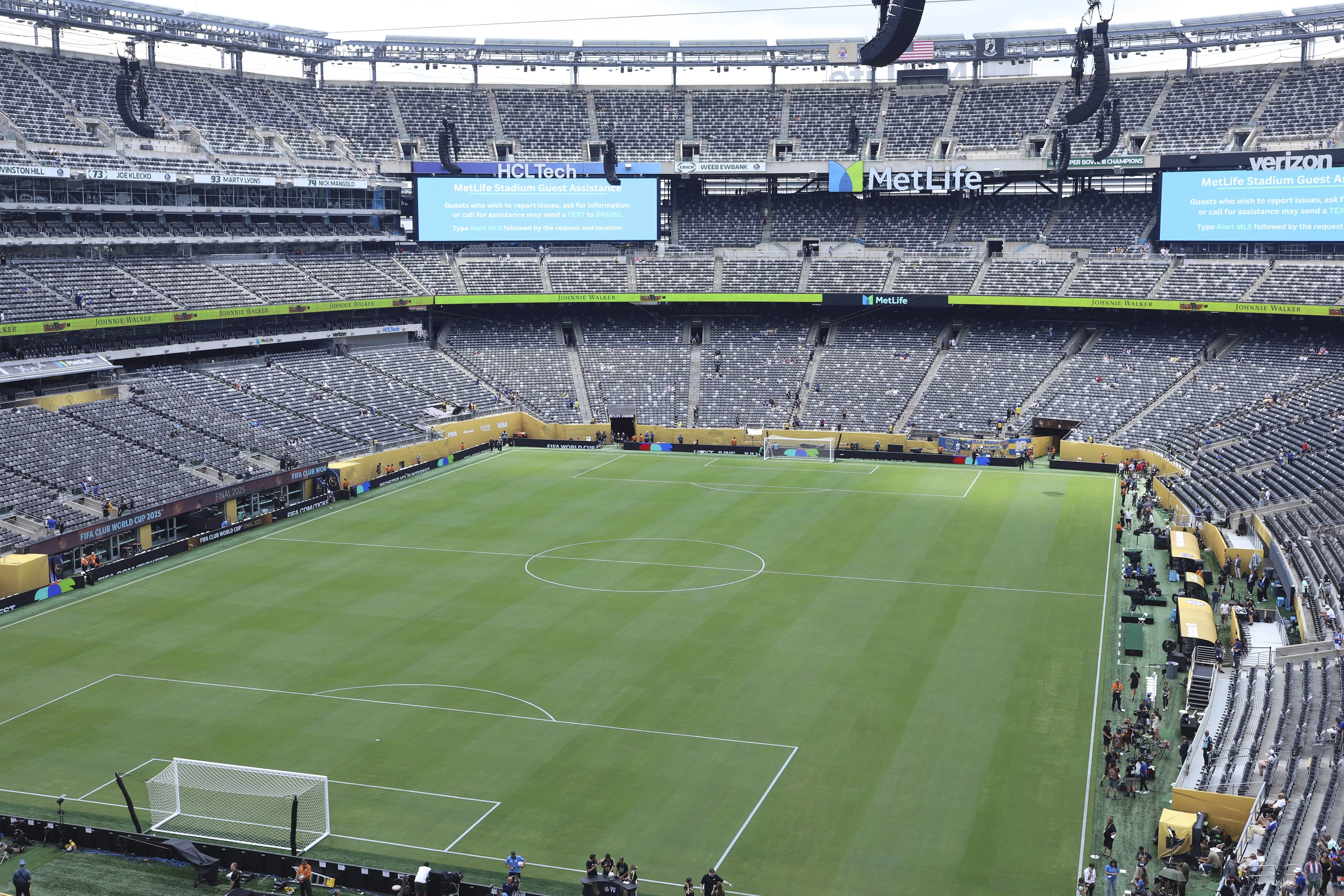 View inside MetLife Stadium, host of the 2026 World Cup final 