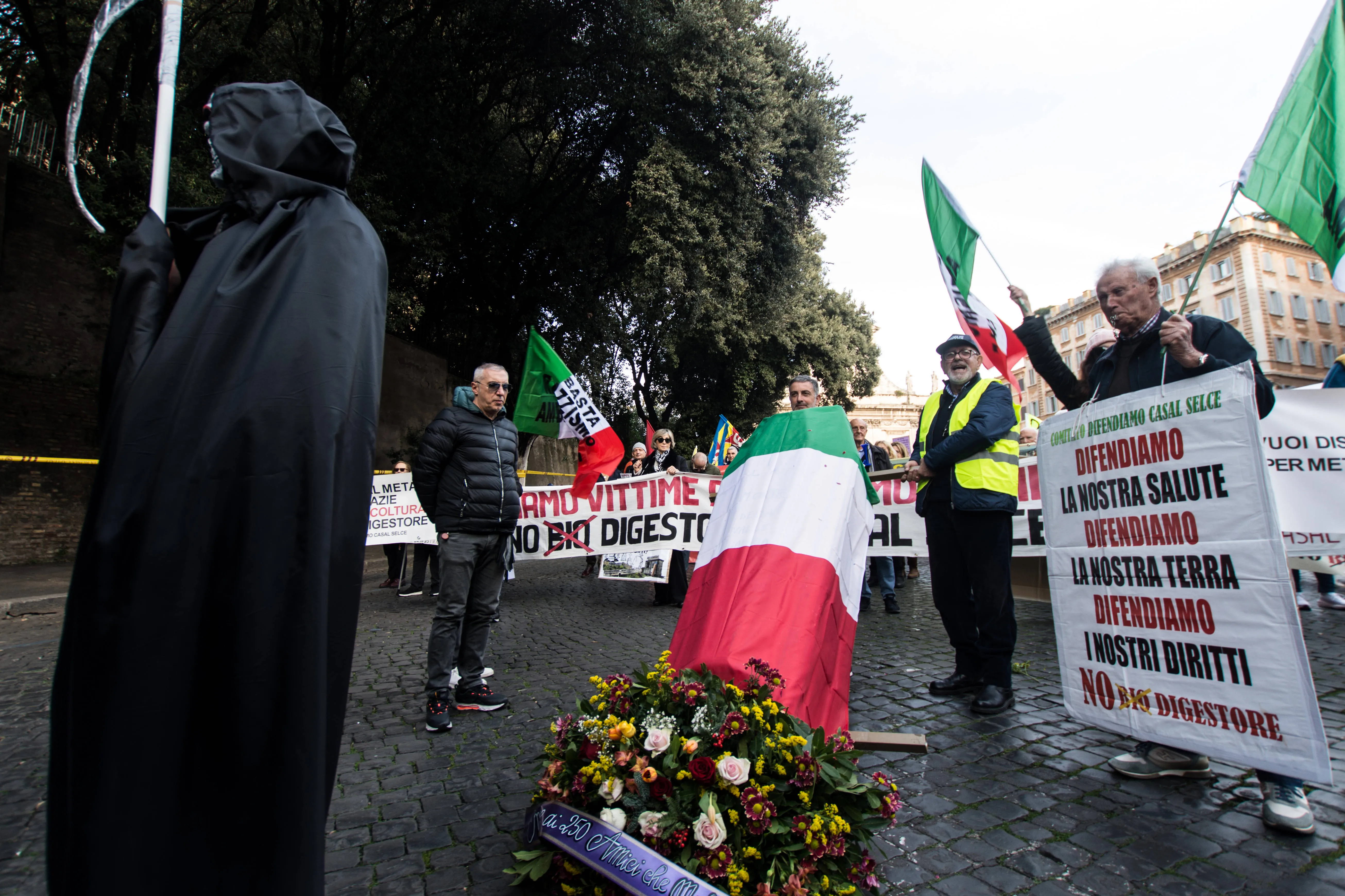 Locals protest plans to build Pietralata Stadium in Rome