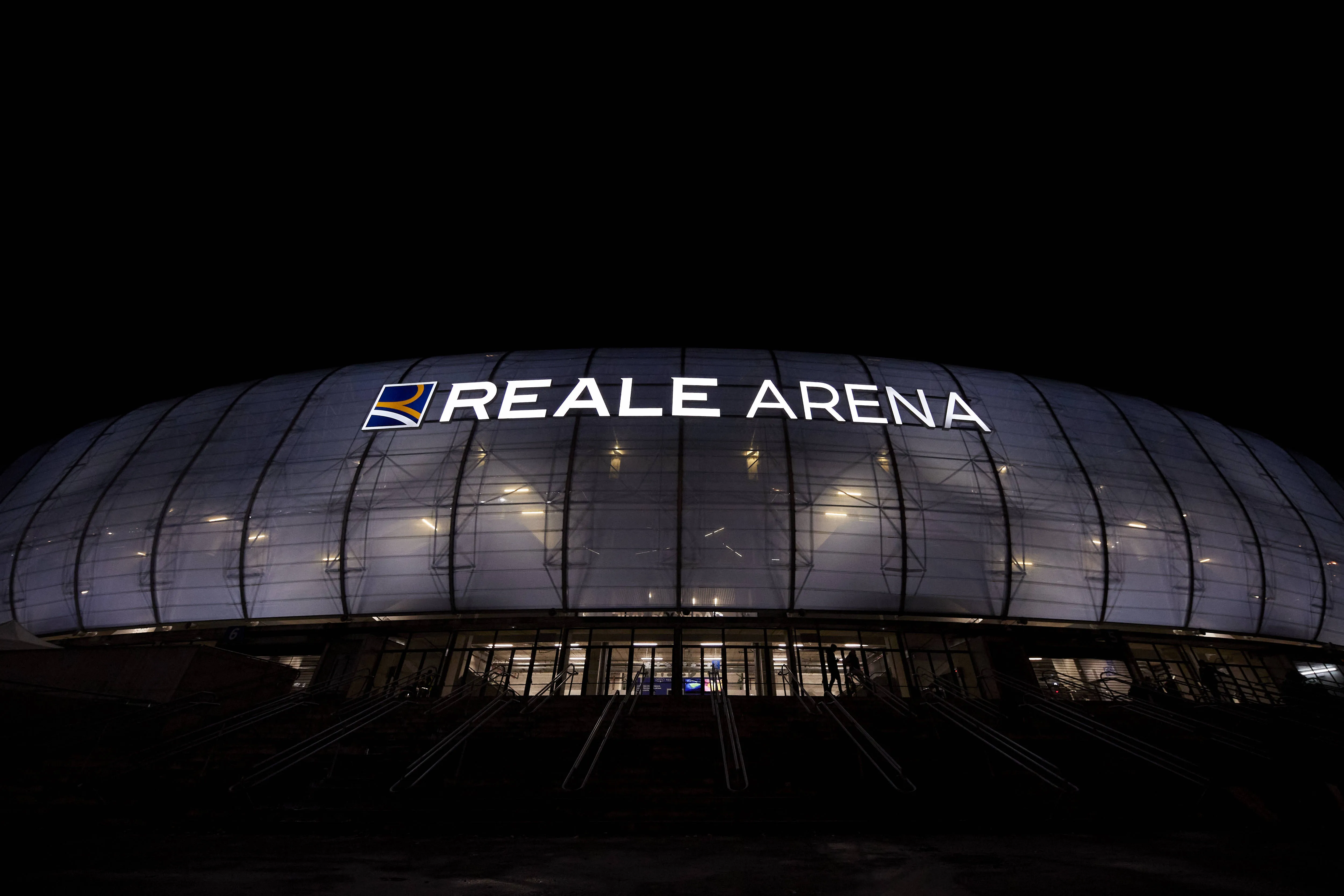 View outside of Reale Arena