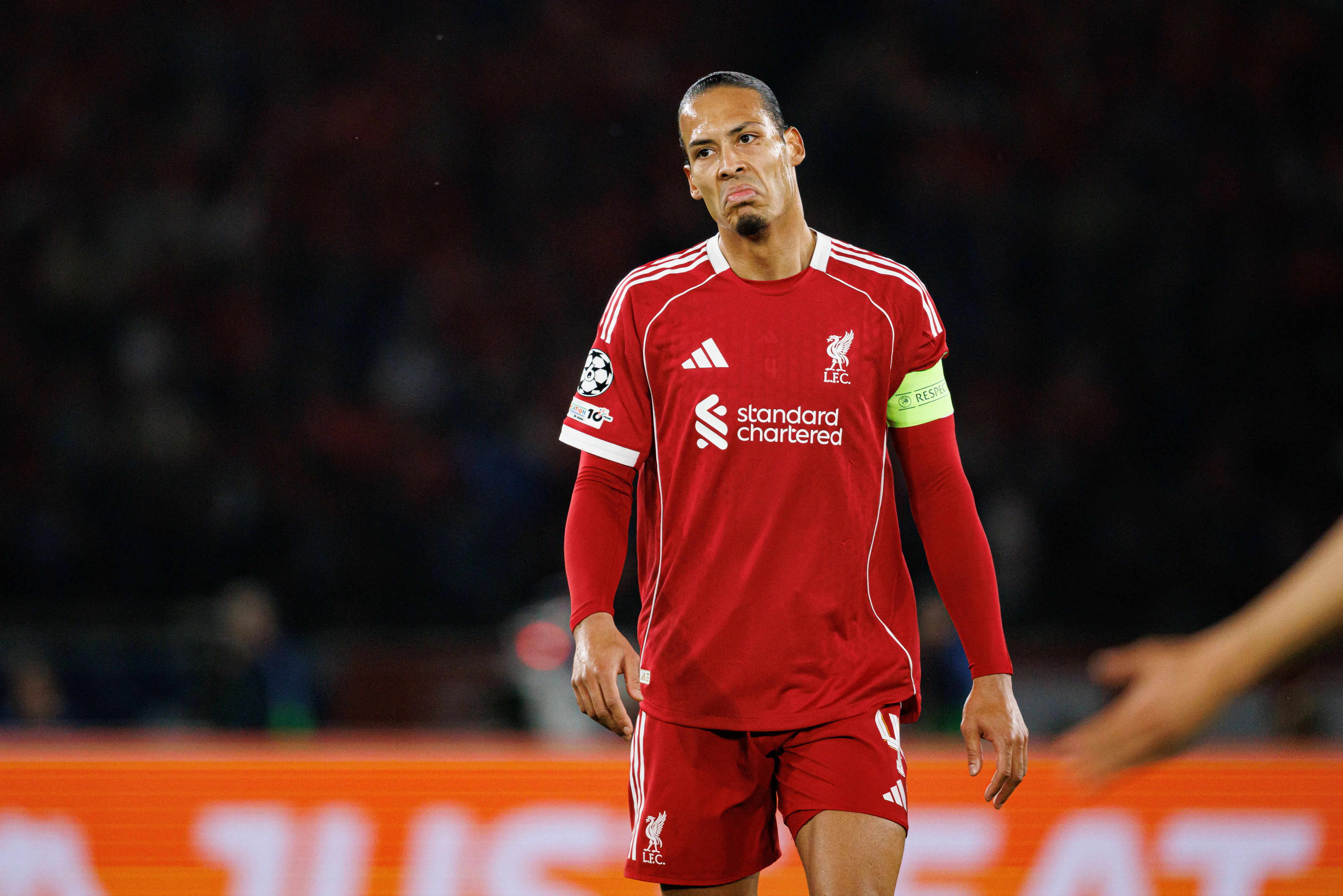 Virgil van Dijk of Liverpool