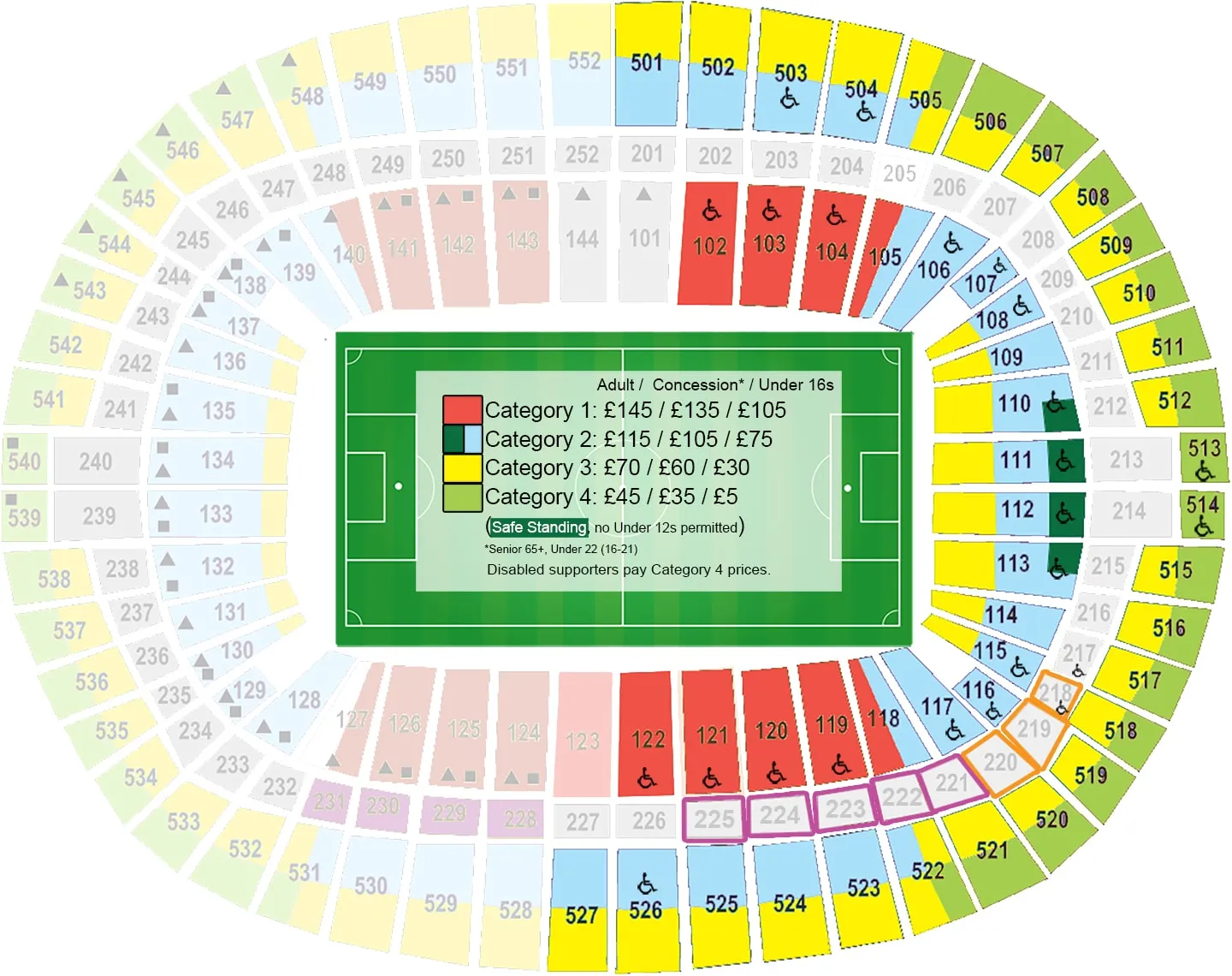 Man United FA Cup Final tickets price breakdown