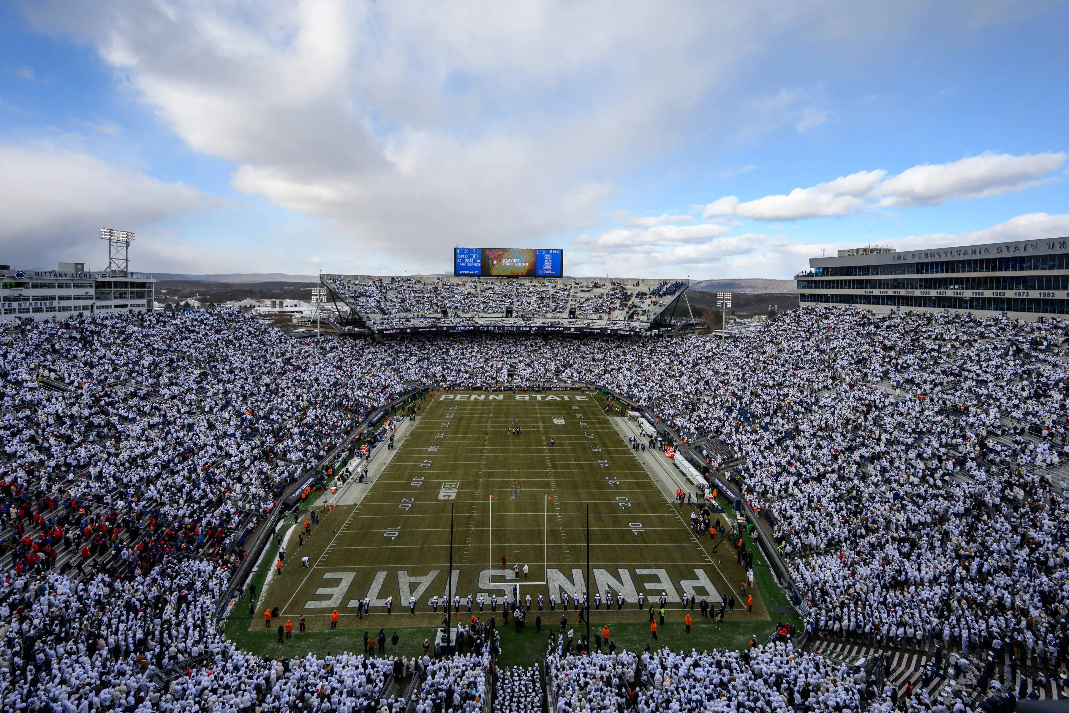 View inside Beaver Stadium