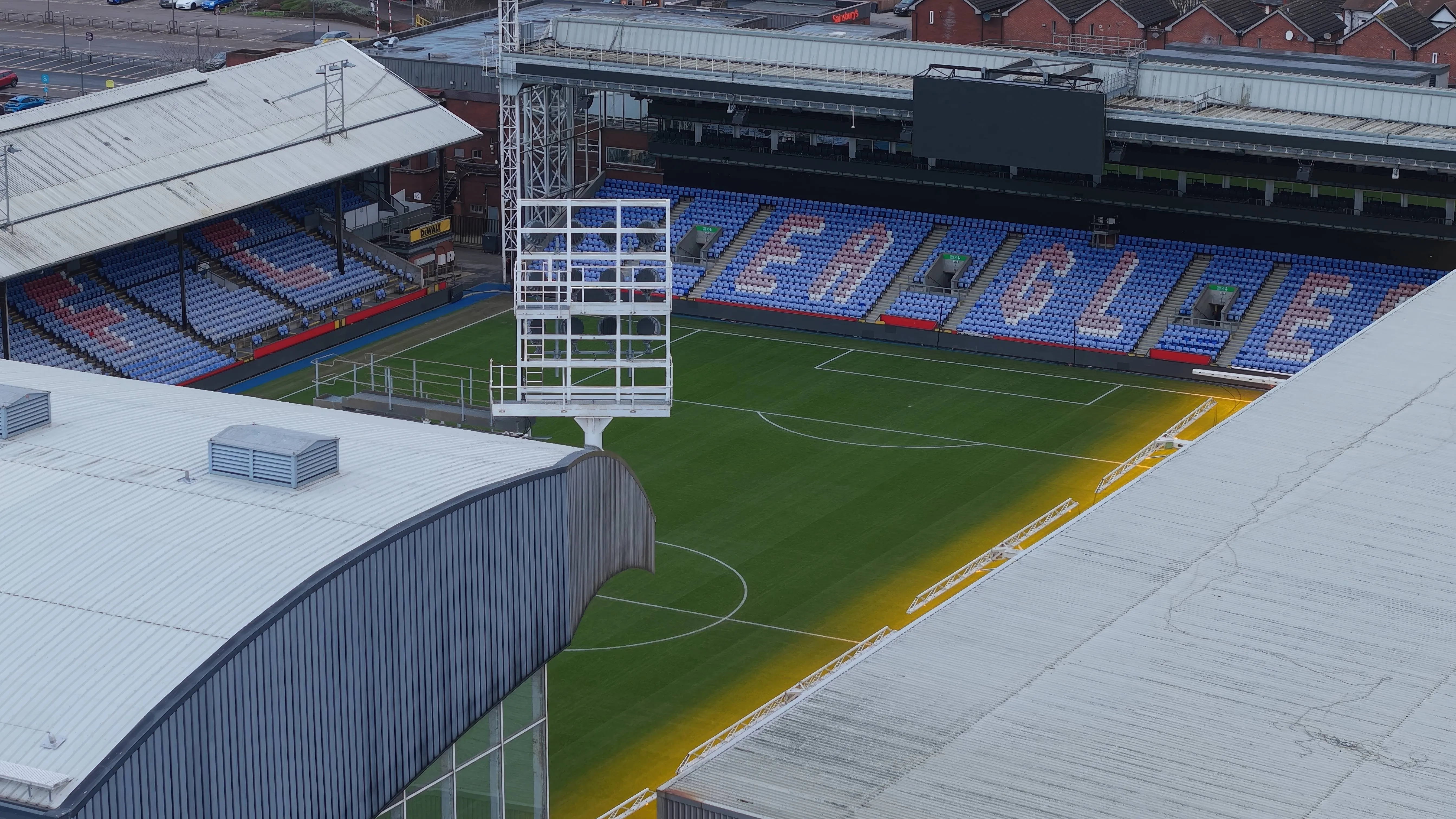 Crystal Palace fans get closer look at Selhurst Park Main Stand works as &ldquo;fantastic&rdquo; footage emerges