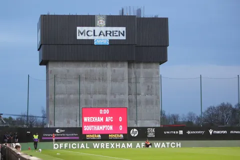 New Racecourse Ground footage shows further progress in Wrexham&rsquo;s &pound;52m Kop Stand redevelopment