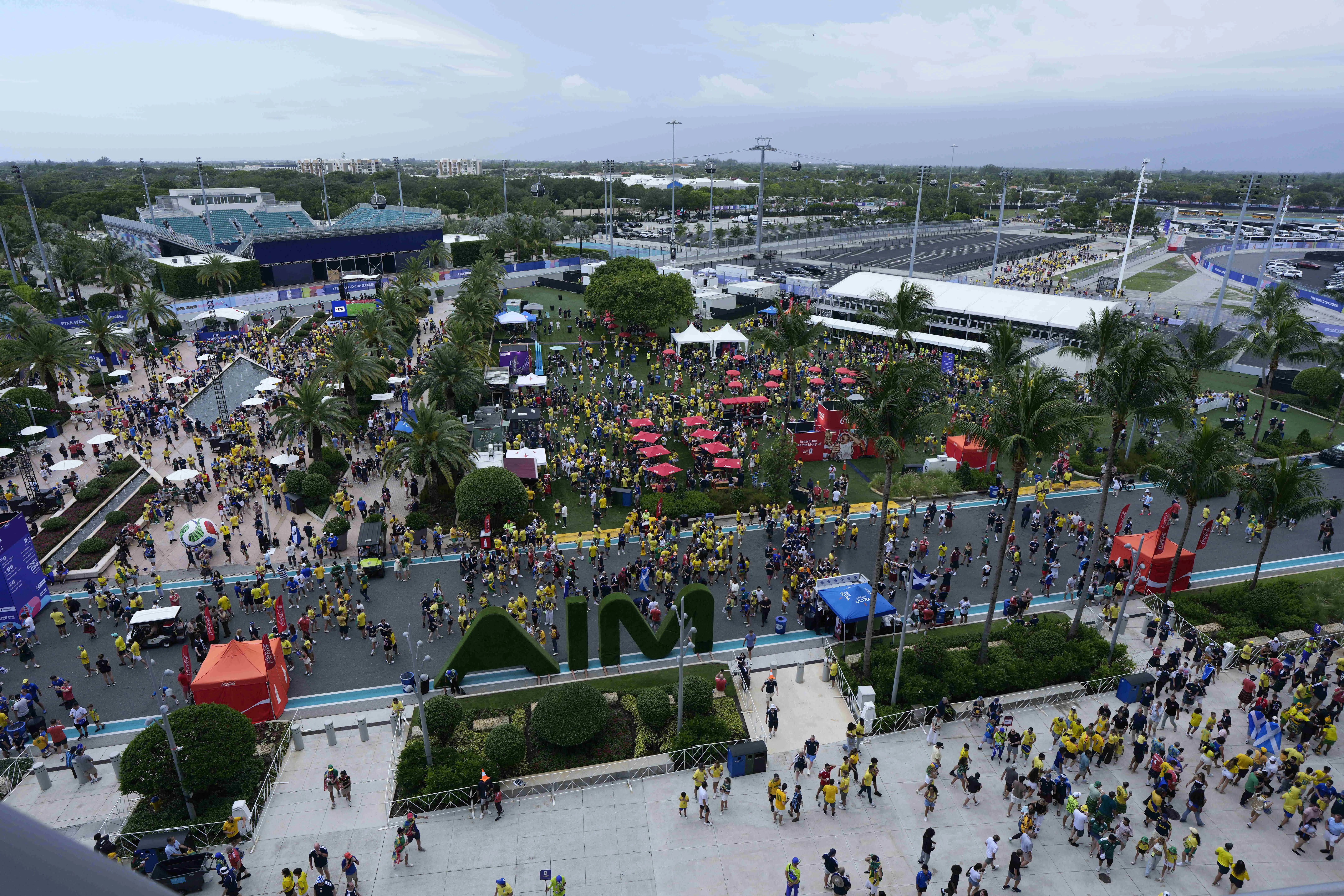 Thousands of England fans are expected to be in Miami on Saturday