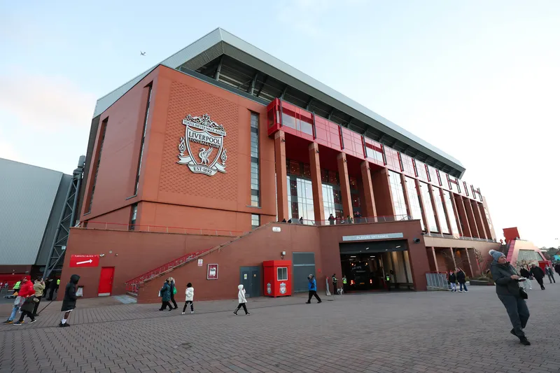 General view outside Anfield
