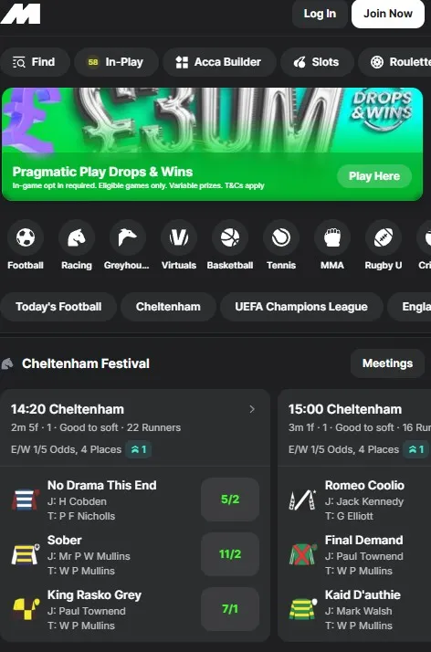 midnite review, sportsbook overview