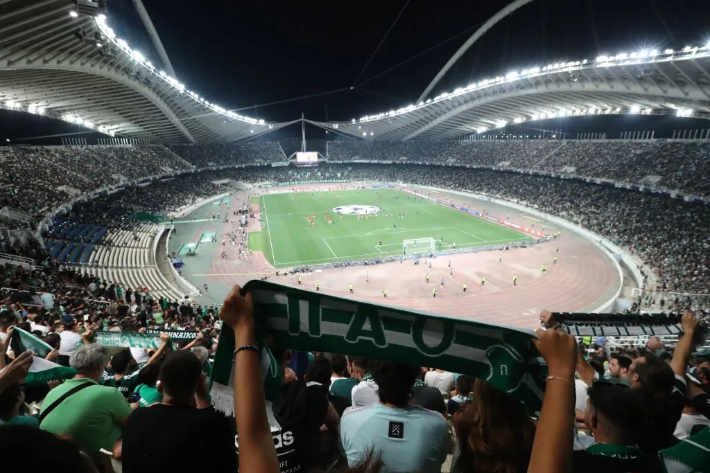 Panathinaikos away section
