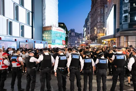 England and Argentina fans clash in Atlanta and London as police intervene after World Cup semi-final