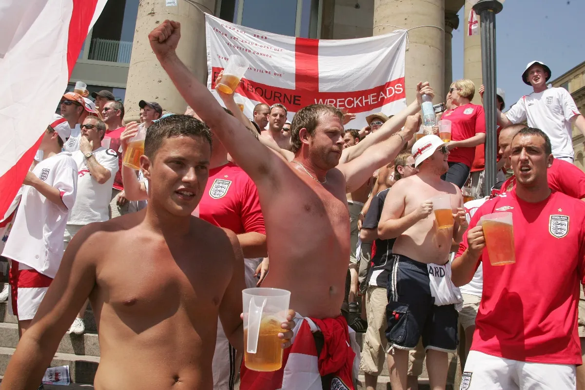 England fan violence at major tournaments