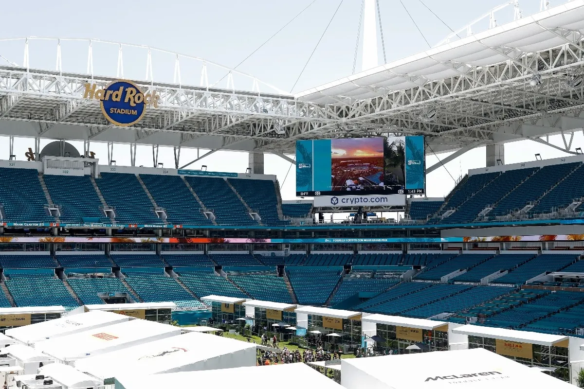 Who plays at Hard Rock Stadium