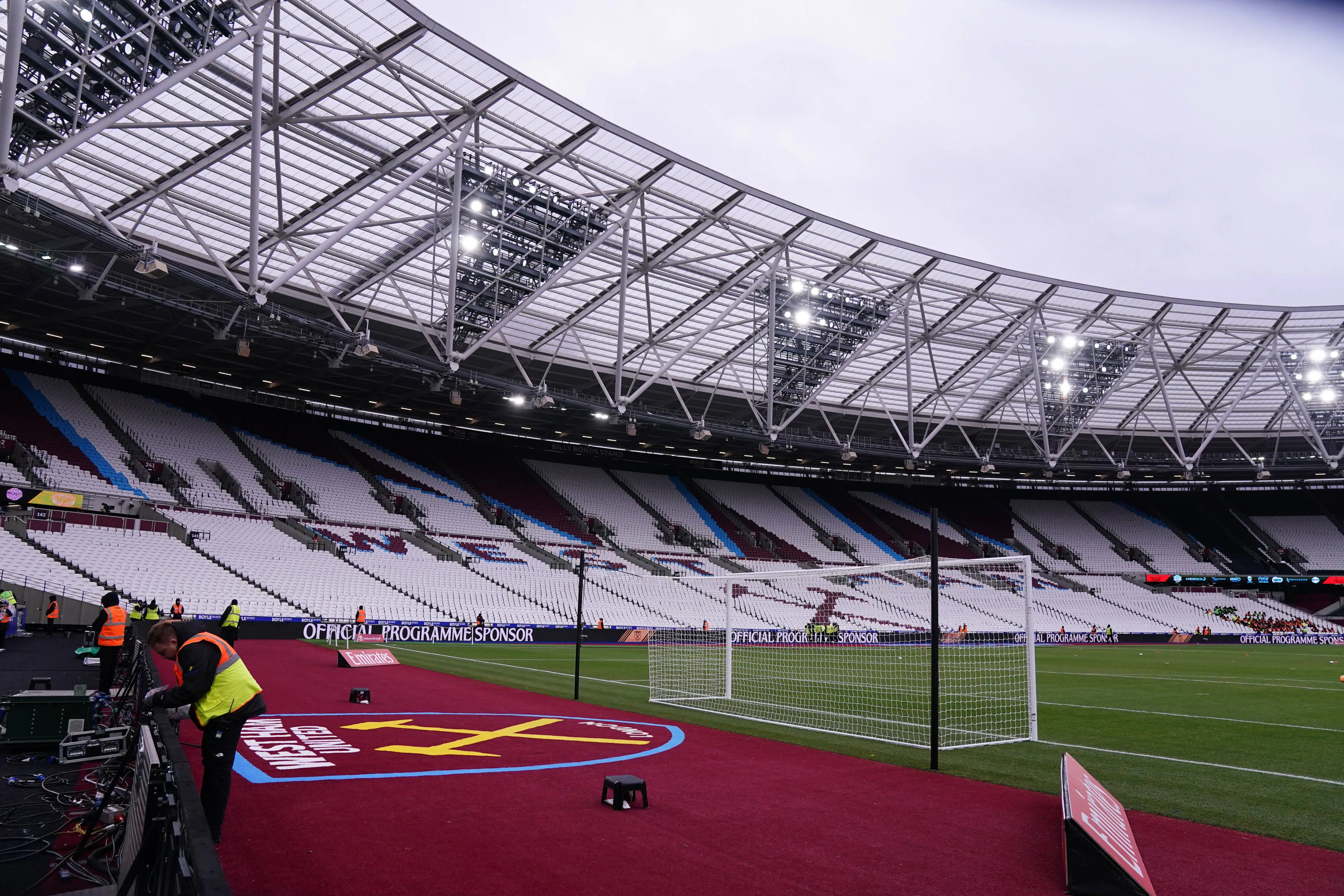 General view inside the London Stadium