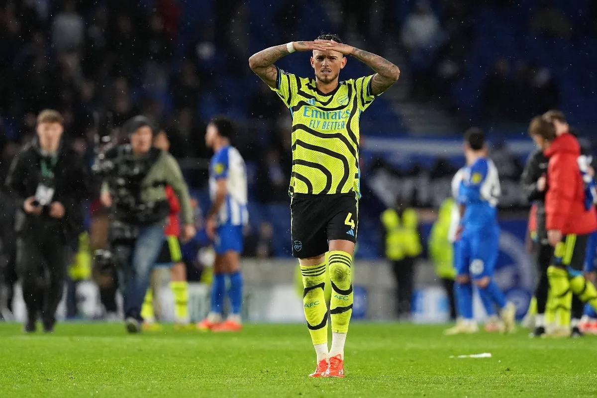 Brighton fans slam white and trossard