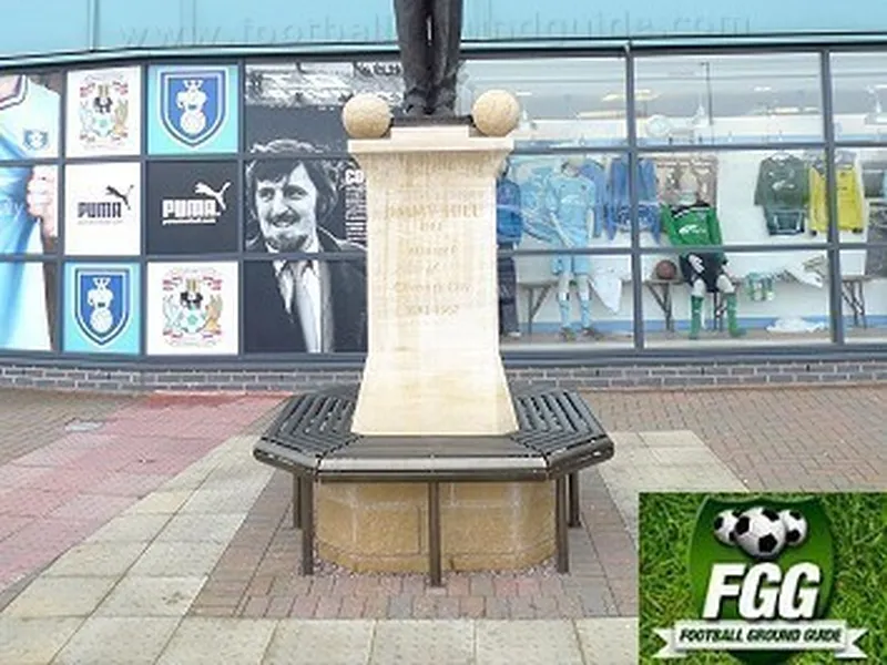Jimmy Hill Statue At The Ricoh Arena