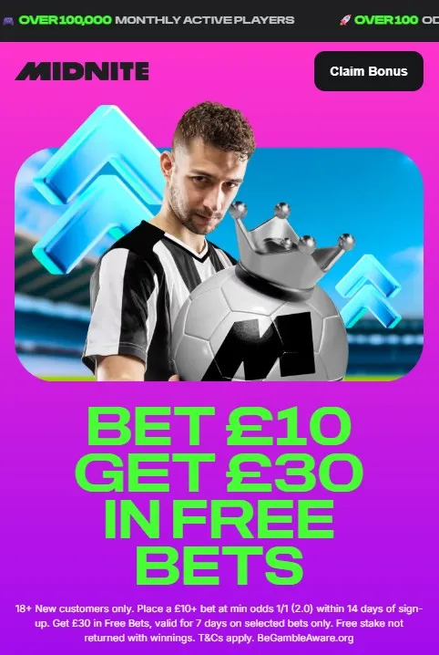 midnite review and sports welcome offer