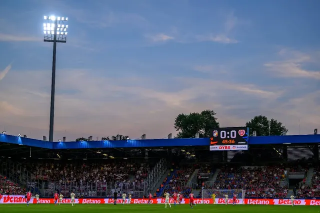 Viktoria Plzen away section