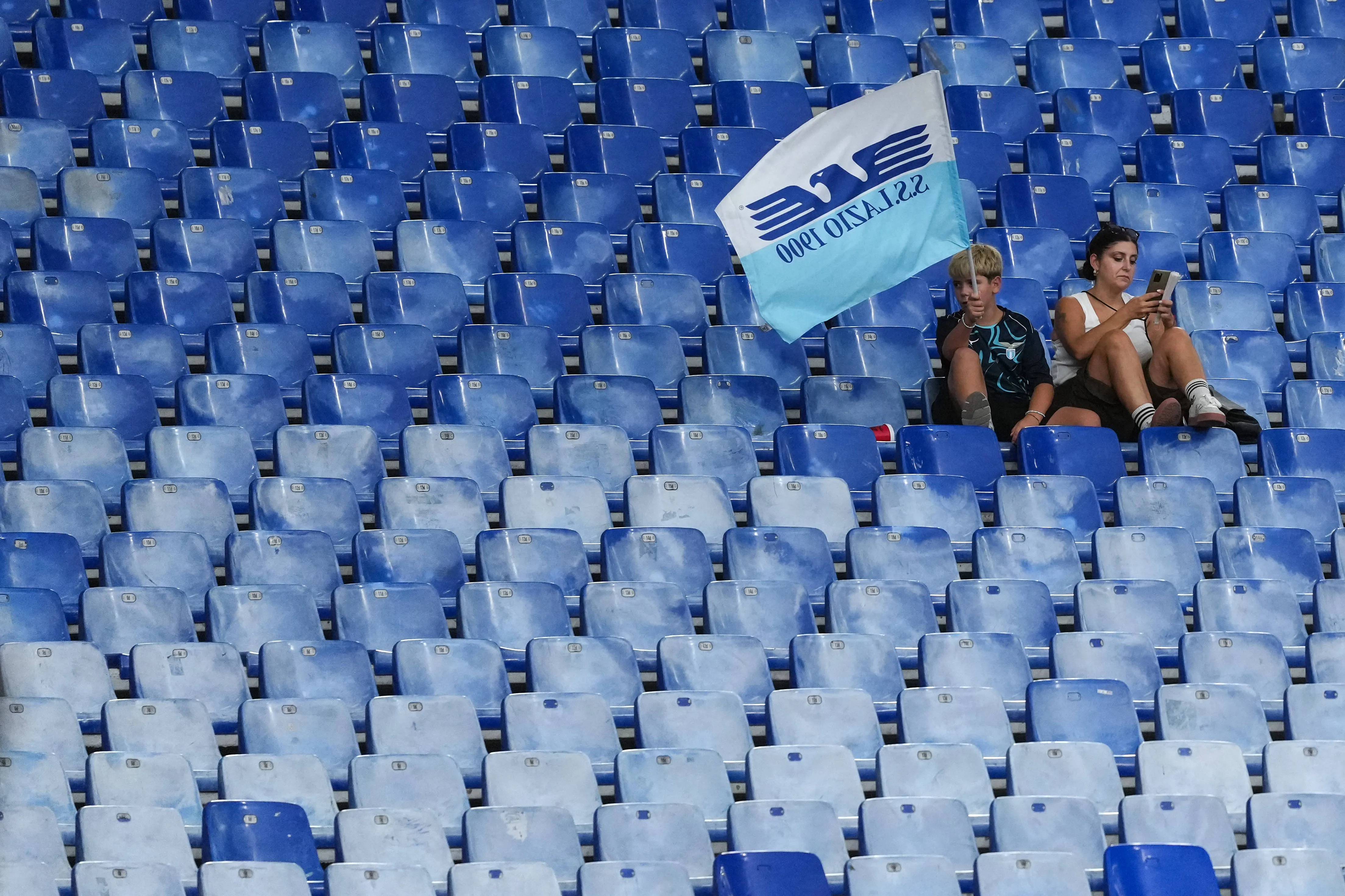 Stadio Olimpico boycott continues as Lazio kick off Genoa clash in front of empty stands
