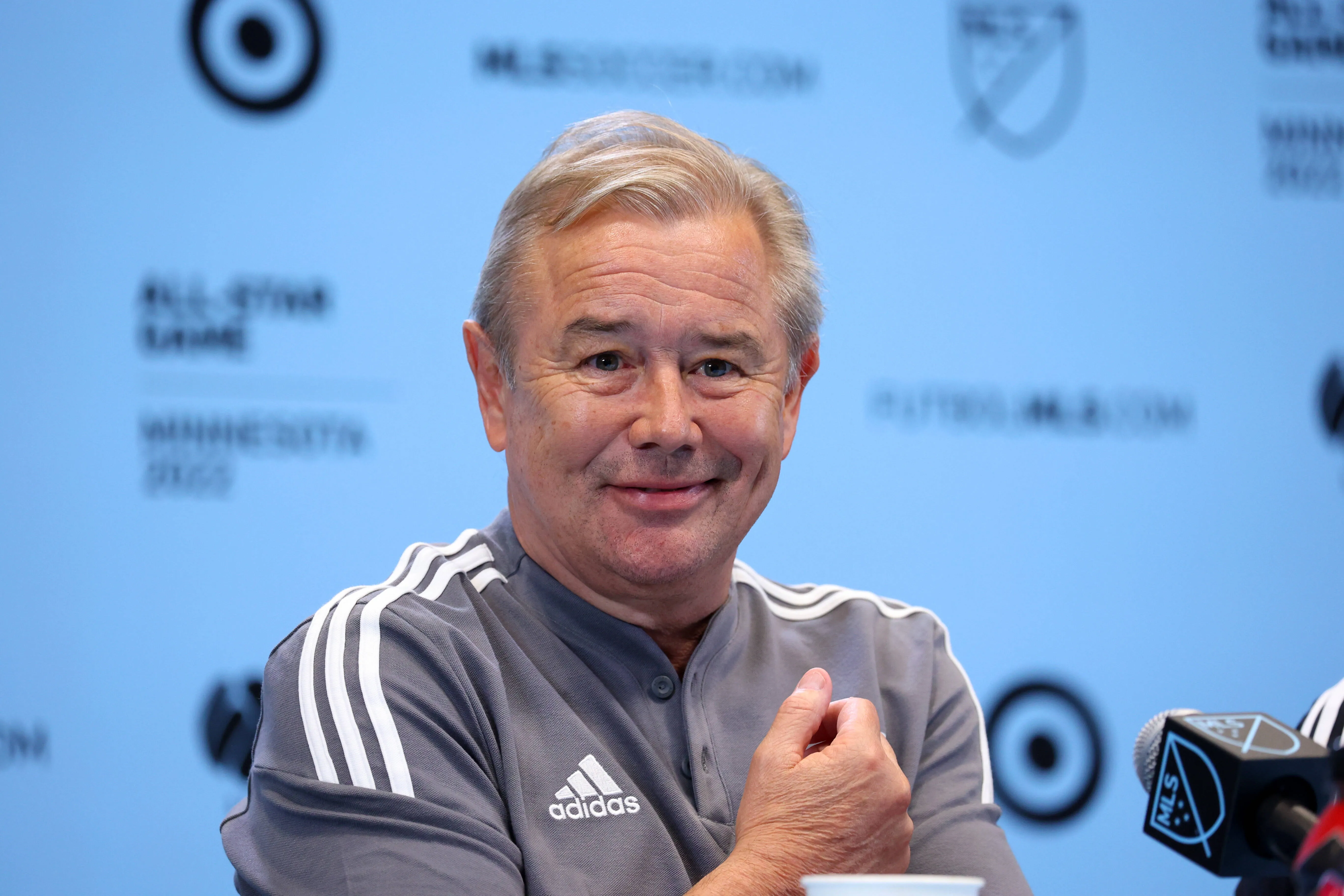 Everton legend Adrian Heath