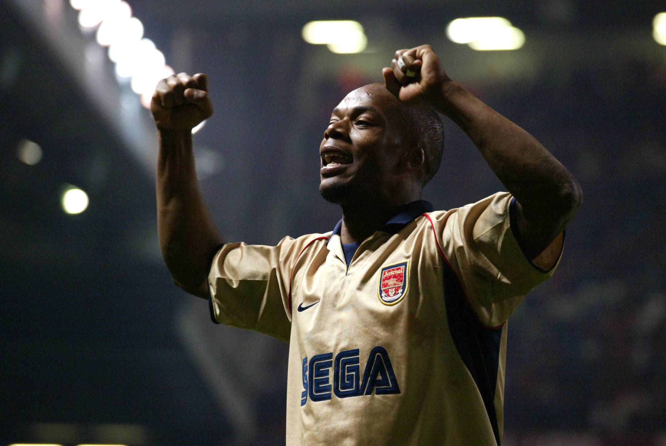 SYLVAIN WILTORD ARSENAL FC OLD TRAFFORD MANCHESTER 08 May 2002