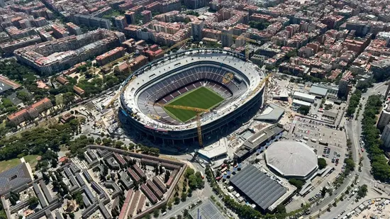 Barcelona share eye-catching images of latest Camp Nou installations ahead of 2026/27 season