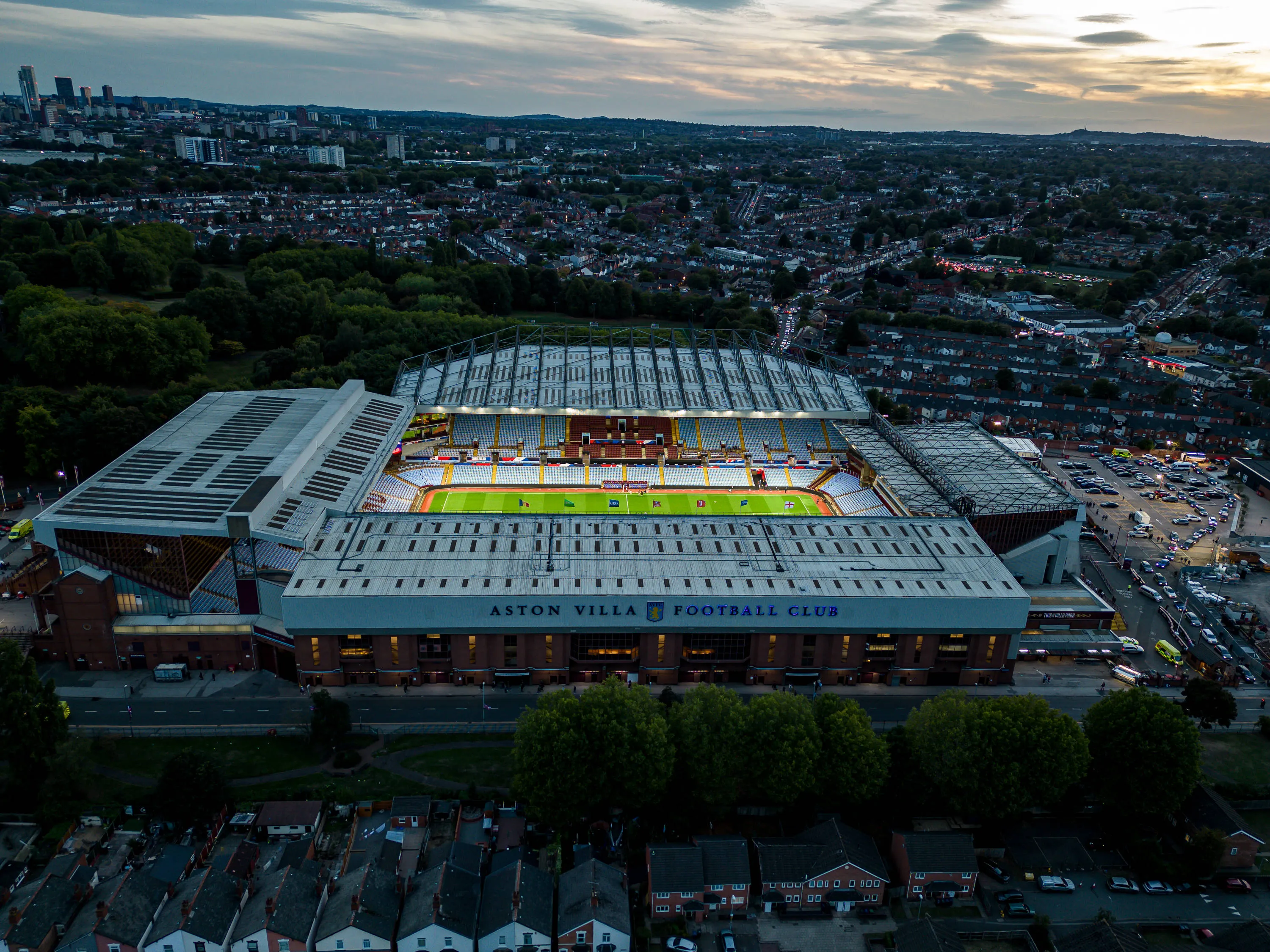 Villa Park expansion hits significant stadium milestone as footage shows new player facilities