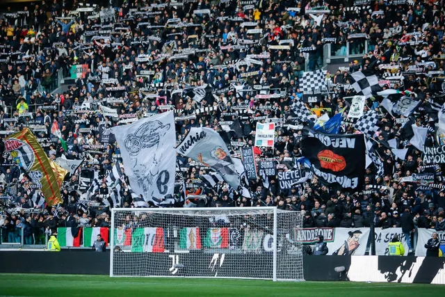 Man City fans in Turin