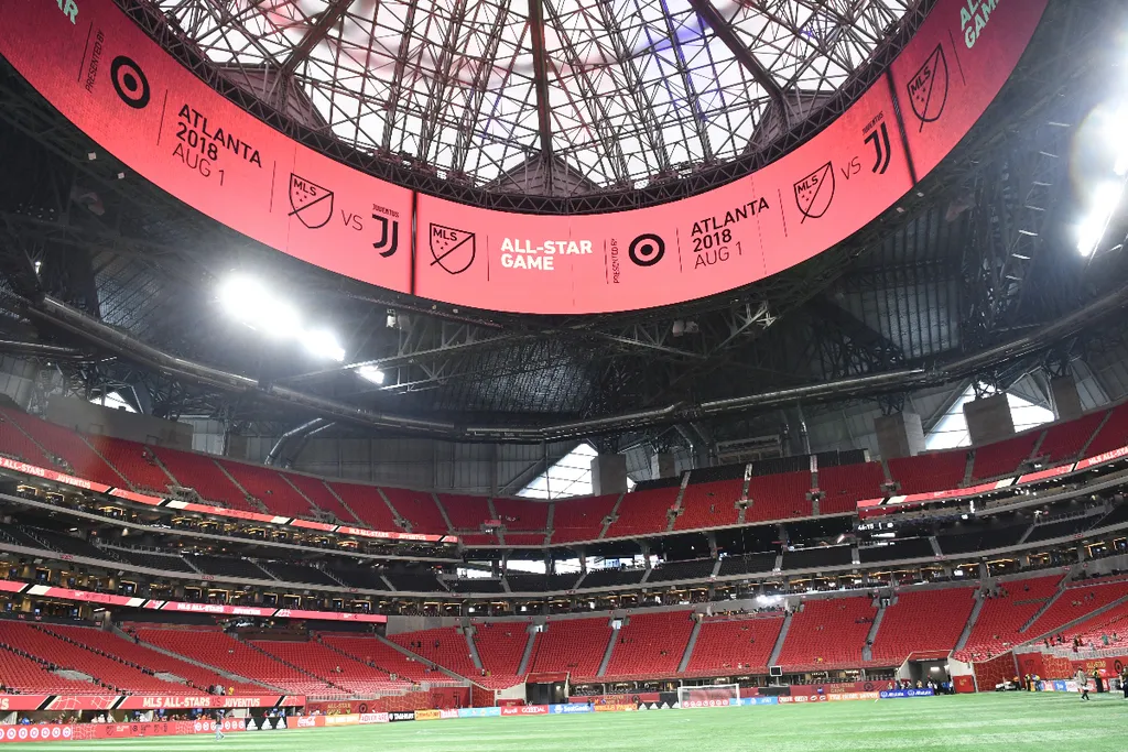 Mercedez Benz Stadium in Atlanta Georgia is set to host a semi-final during the 2026 World CuP