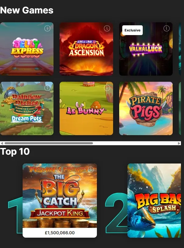 Spin & Win game library