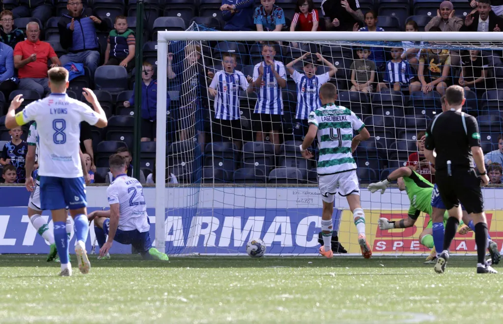The plastic pitch at Kilmarnock