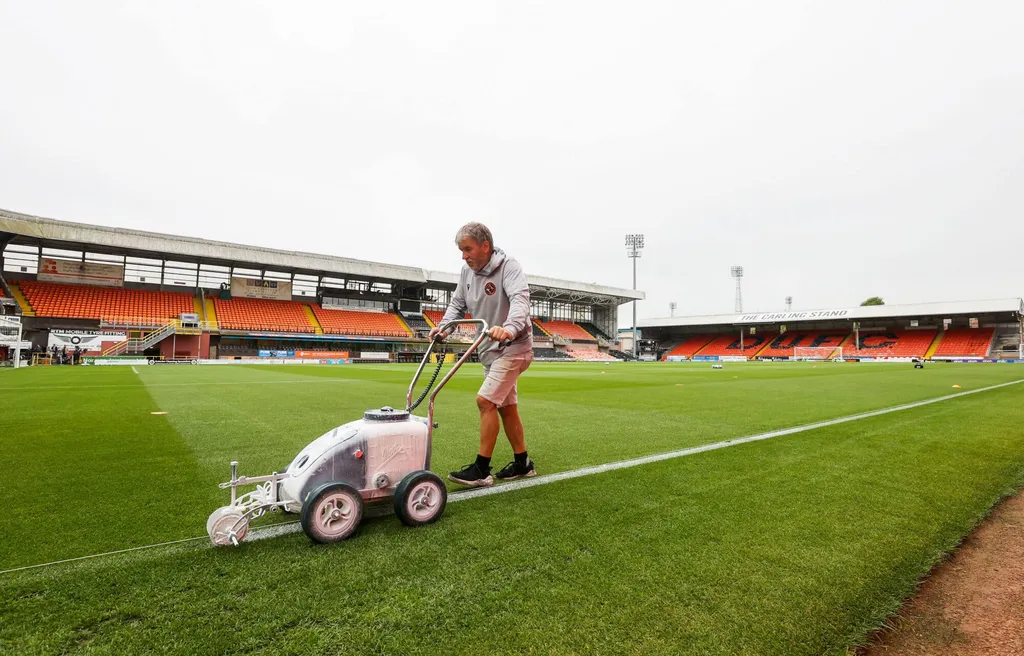 There was a break-in at Dundee United's stadium on Sunday, December 31, 2023.