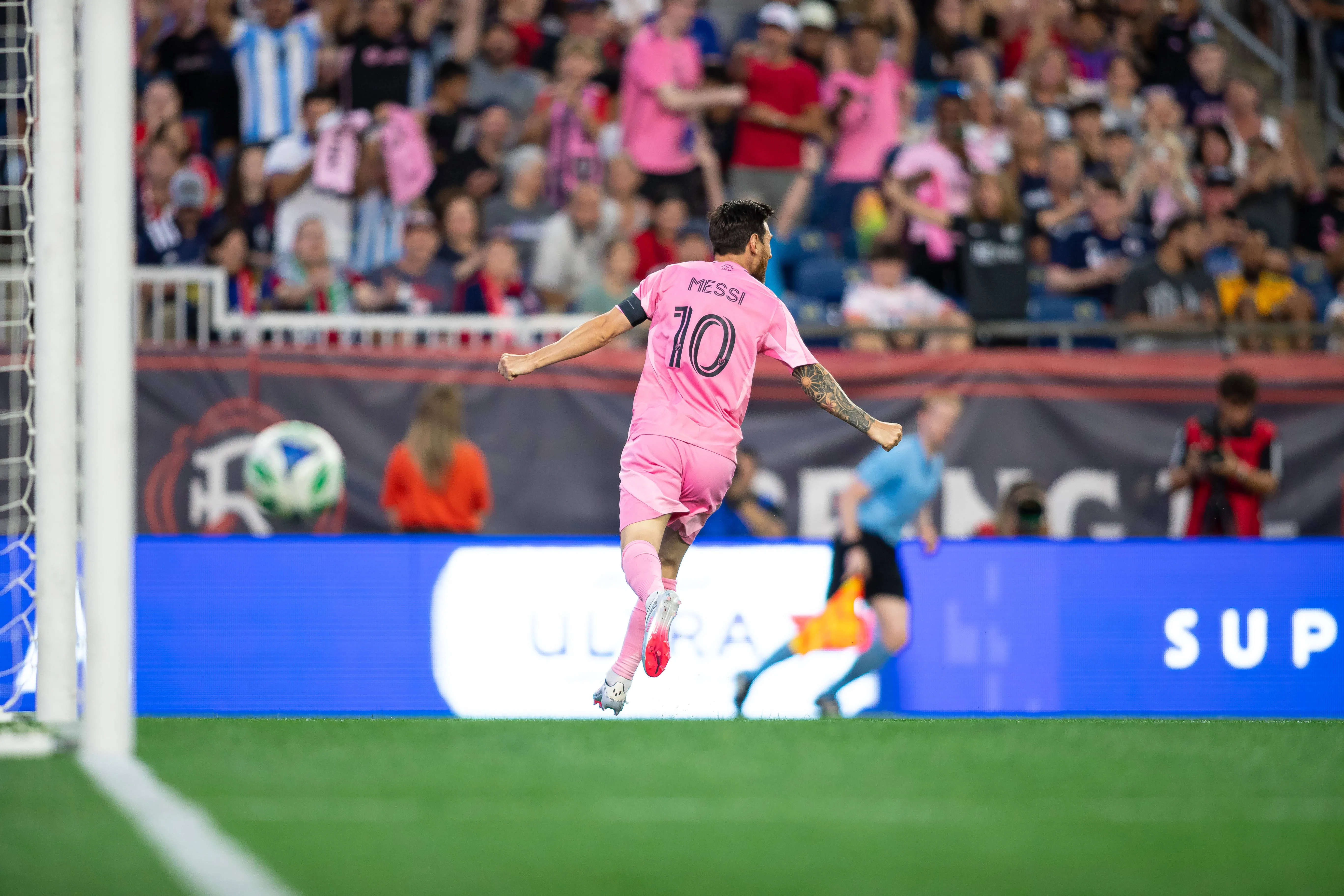 Lionel Messi at Gillette Stadium