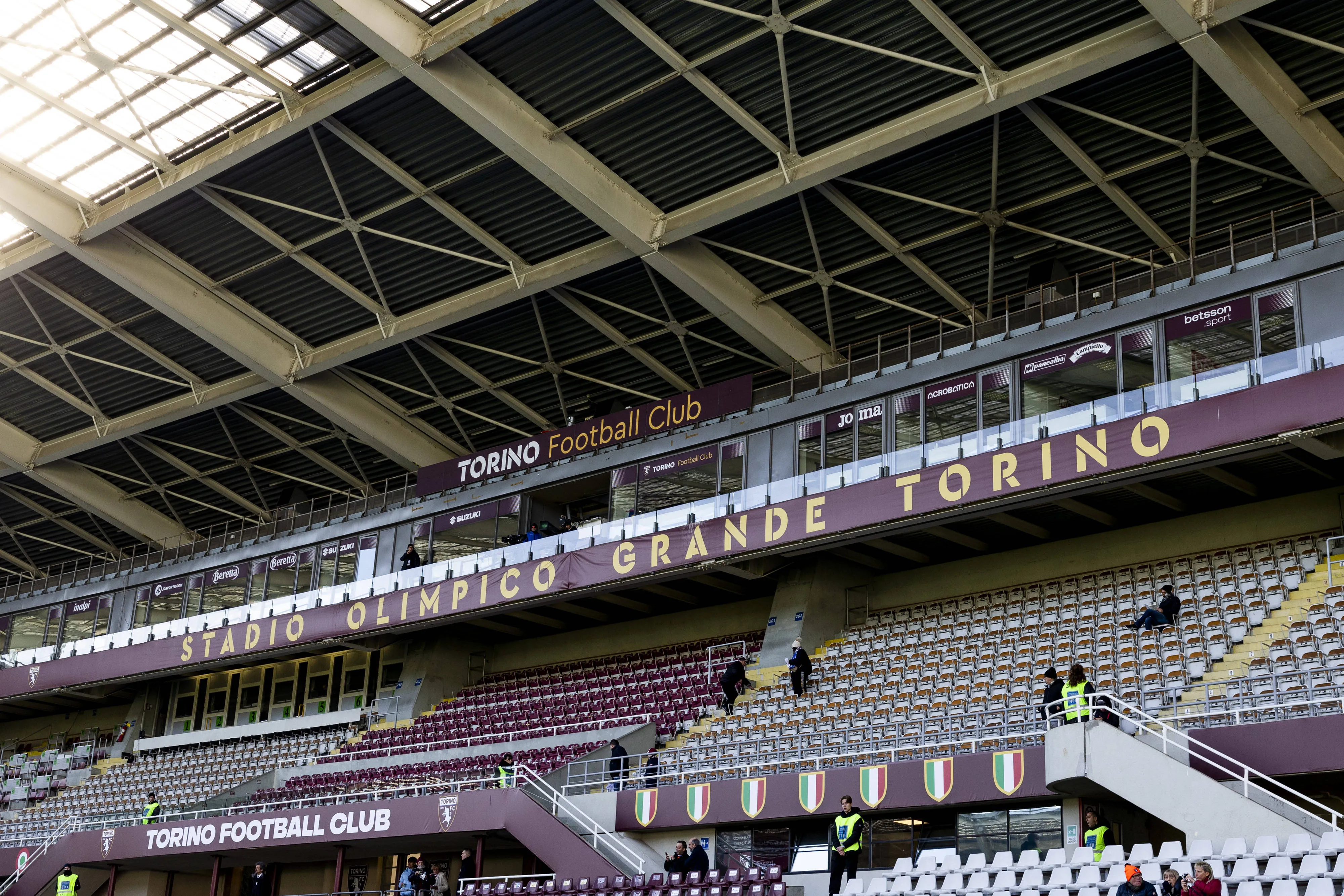 A general view of Stadio Olimpico Grande Torino