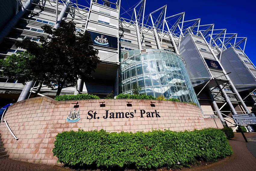 Sunderland flag at St. James' Park
