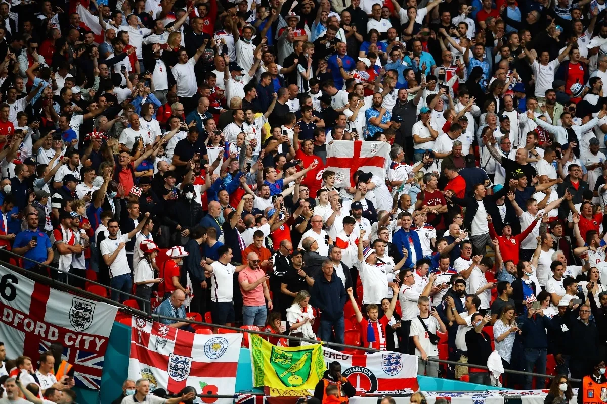 Fan disorder at Wembley