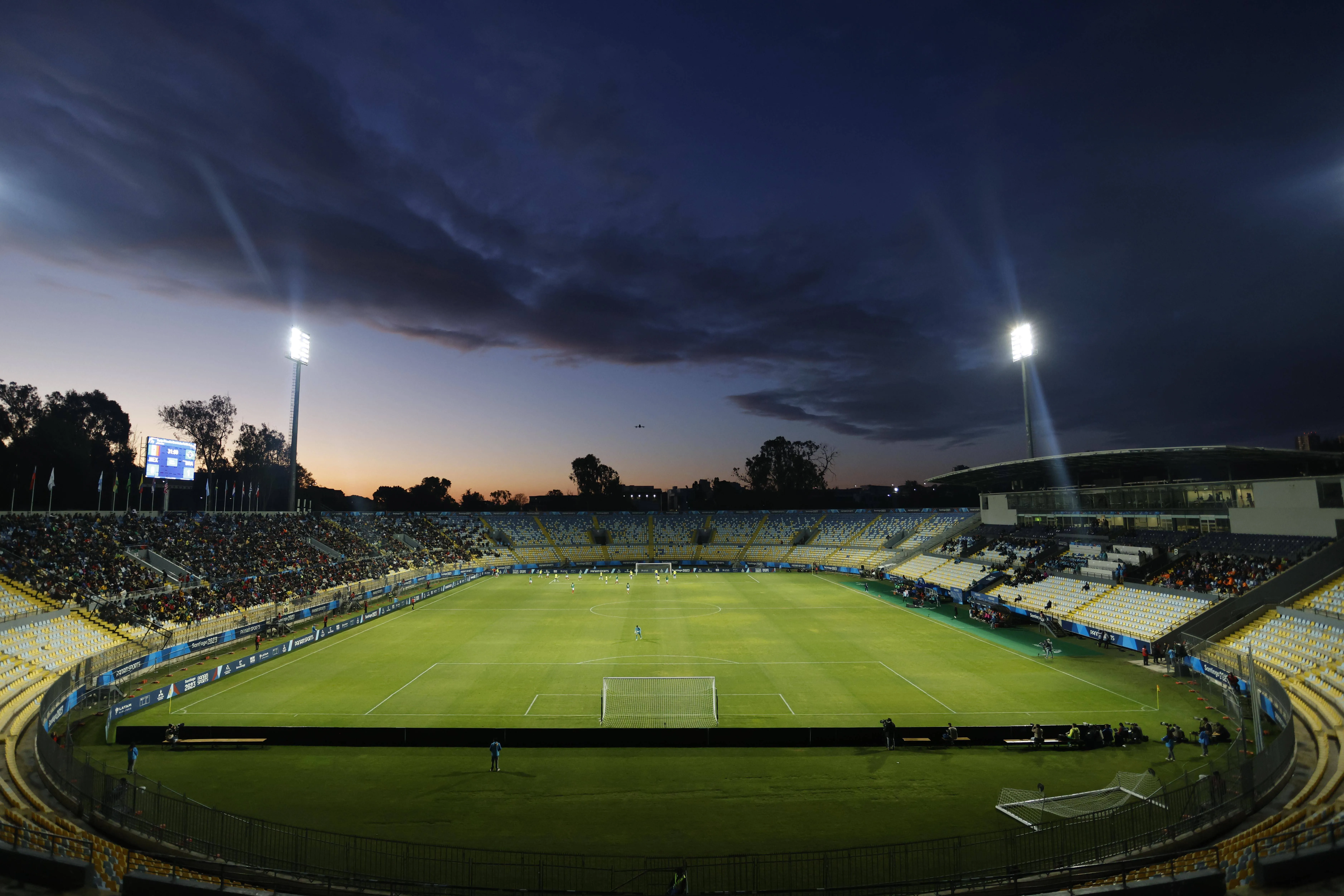 Sausalito Stadium in Vina del Mar, Chile where England lost to Brazil in 1962
