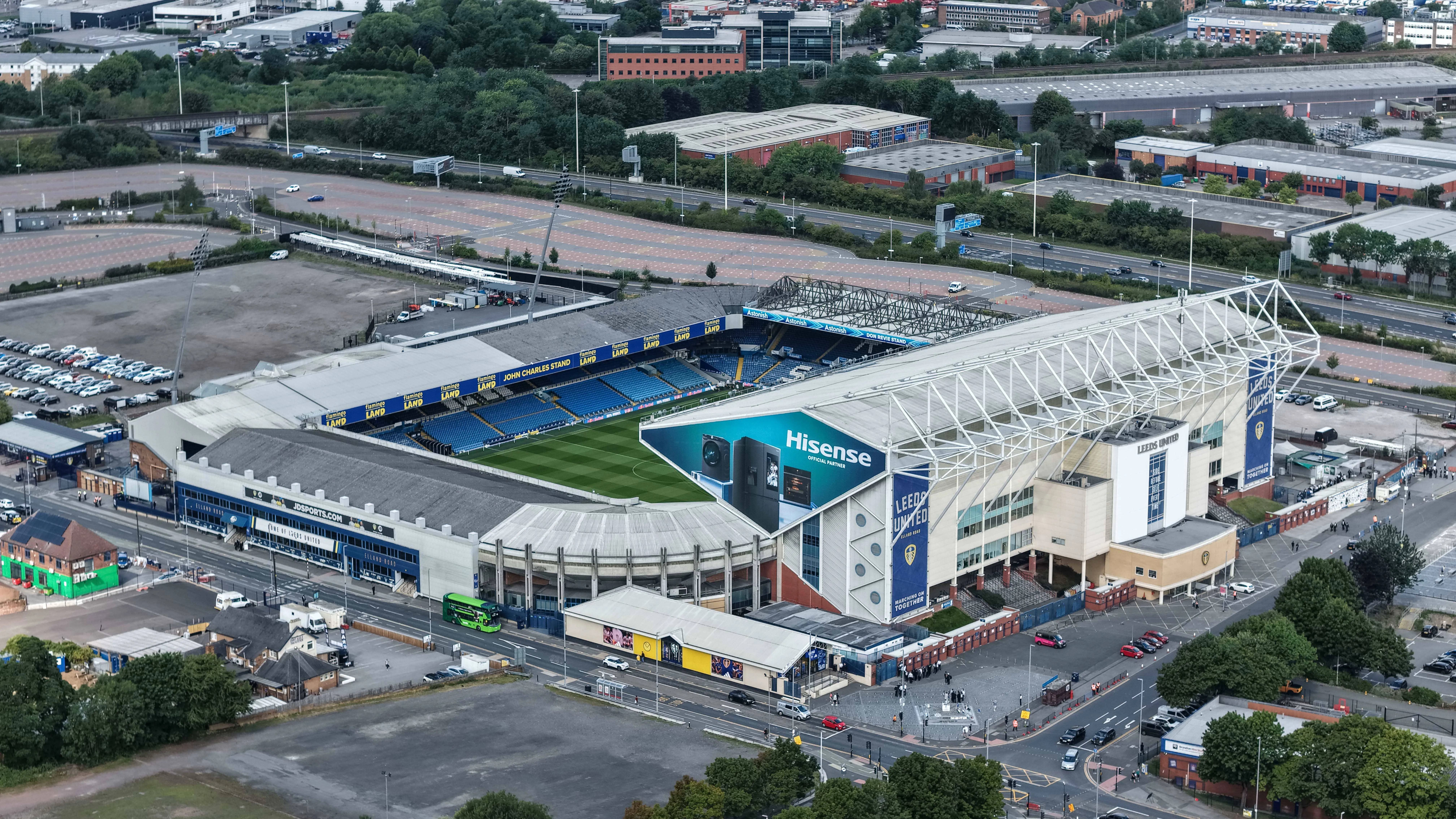 Fresh Elland Road footage spots suspected vandalism at Bielsa&rsquo;s Place just weeks after opening