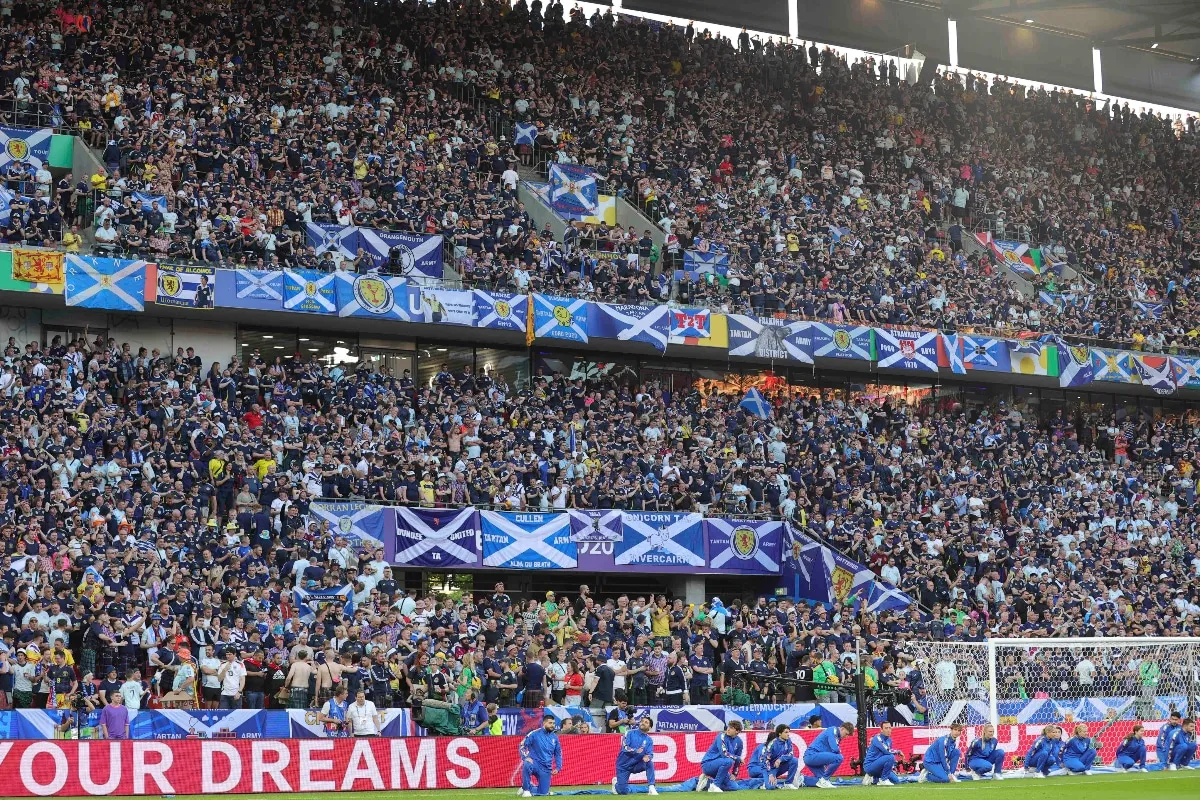 Fan demonstrations at Euro 2024